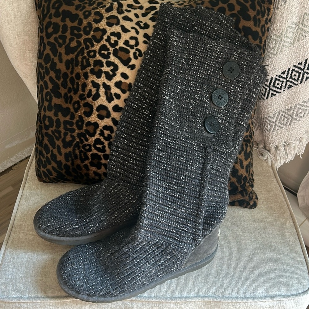 UGG Australia knit boots